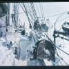 The deck of the Endurance, Shackleton Expedition, 1914-1915.
