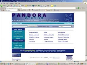 PANDORA Screen Shot