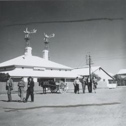 Mountford, Charles P. photographer : Post Office Building, Marree, 1935