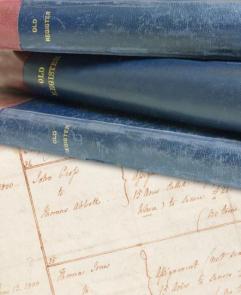 Volumes of the Old Registers