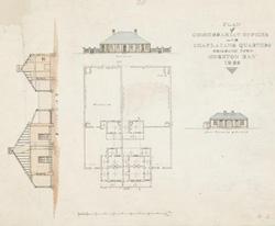 Commissariat Officer and Chaplain's Quarters, Moreton Bay