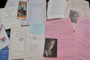 A selection of documents from the War Memorial Committee Records, The University of Sydney