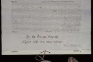 Queen Victoria's Royal Assent to the Commonwealth of Australia Constitution Act